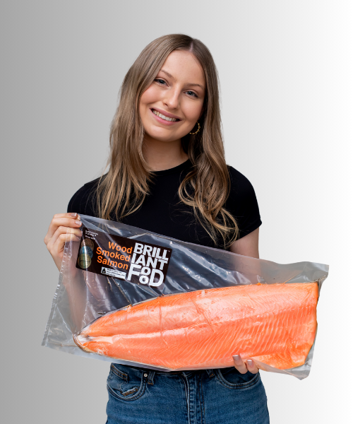 Wood Smoked Salmon 1.3KG