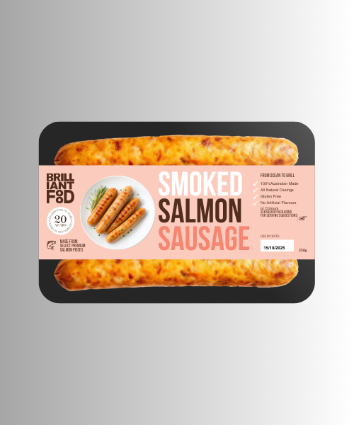 Smoked Trout/Salmon Sausages
